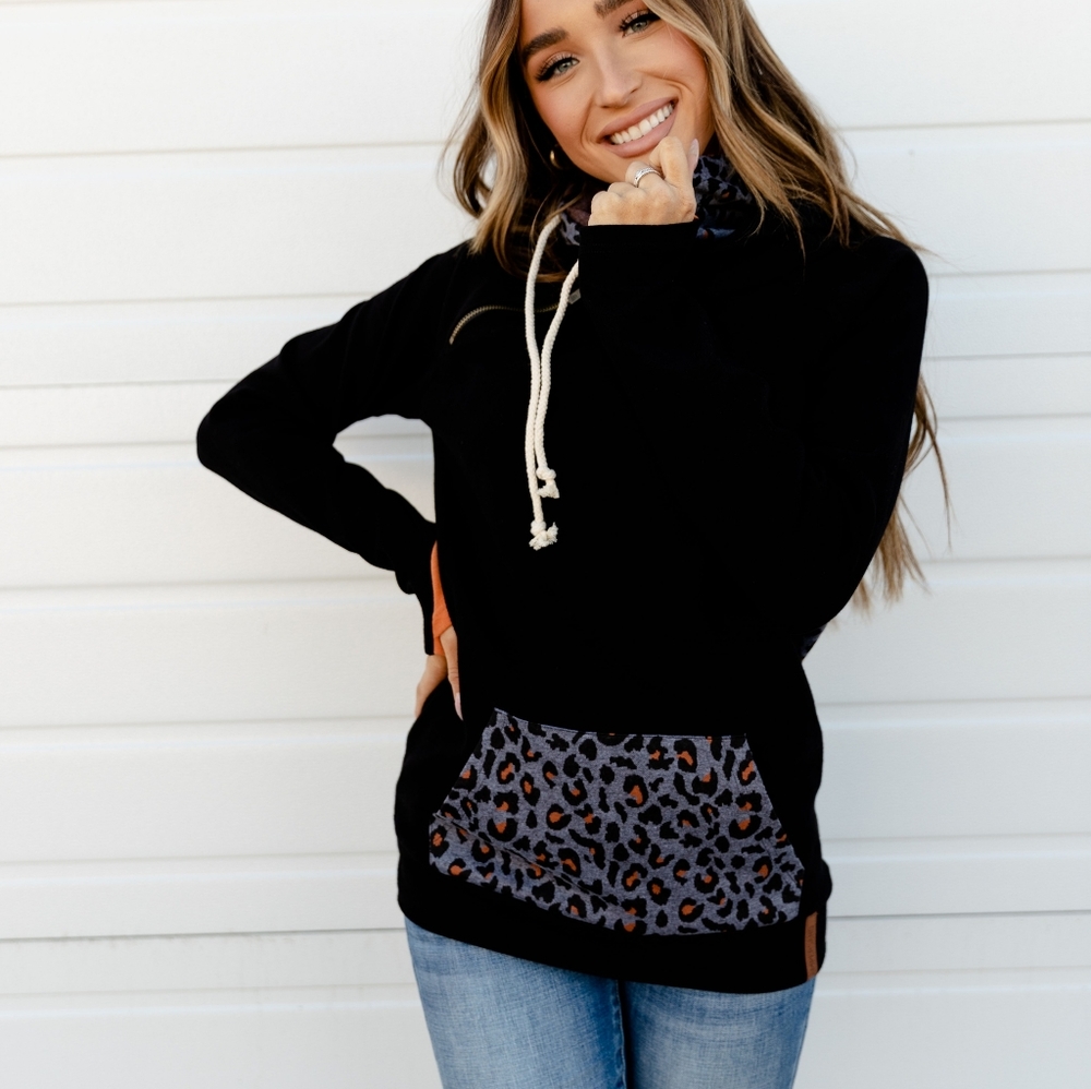 Leopard hoodie